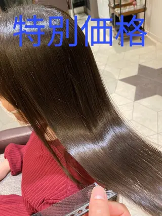 カラー 深夜まで営業中‼️ レム髪質改善のヘアスタイル