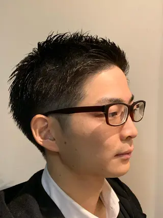 ショート ヘアアレンジ メンズ カット無料 今野卓杜のヘアスタイル