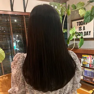 ロング 似合わせカット✂︎ 艶カラー・*:湊七海のヘアスタイル