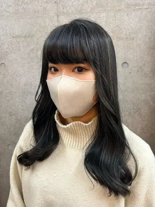 カラー すずき さくやのヘアスタイル