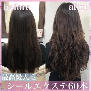ロング カラー パーマ ヘアアレンジ 八巻 晴香のヘアスタイル