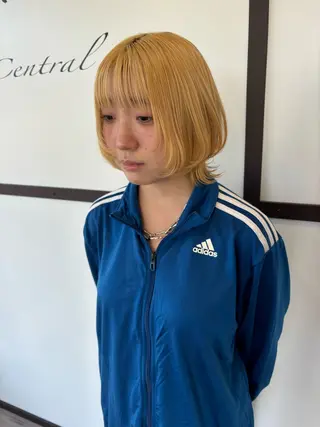 ショート yui🥀/ボブ /暖色/レディースのヘアスタイル