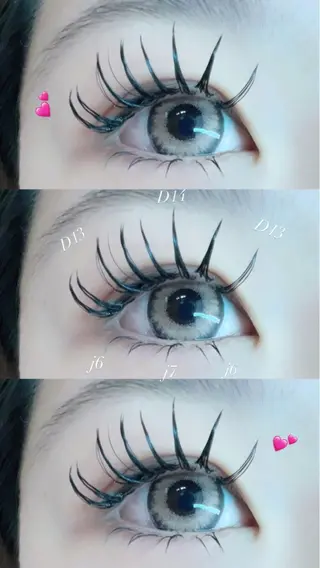 マツエク・マツパ FLY NAIL&Eyelash Salon 梅田店所属・YUKI FUKUMARUのマツエク・マツパデザイン