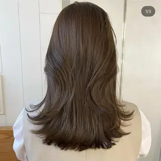 ミディアム カラー 🫧似合わせヘア🫧 ナツホのヘアスタイル