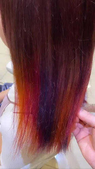 カラー 横浜/韓国風/ヘアメ /ユイナ🎀のヘアスタイル