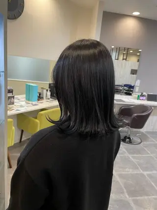 ミディアム 【艶カラー⠀】坂東 要のヘアスタイル