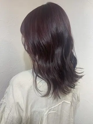 セミロング カラー 💫大宮美容師💫 azusaのヘアスタイル