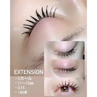 マツエク・マツパ Lunon にしむらのマツエク・マツパデザイン