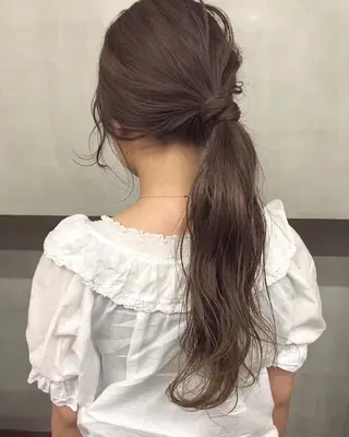 ロング ヘアアレンジ 吉祥寺エクステ 🌟hiraiのヘアスタイル