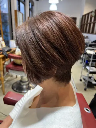 ショート SRED所属・福島 滉希のヘアスタイル