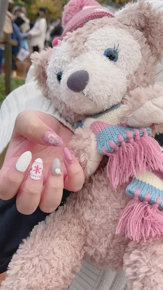 ネイル 🎠きしもと あずさ⛱のネイルデザイン