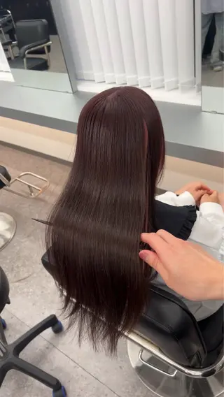 ロング 髪質改善ストレート Kantaのヘアスタイル