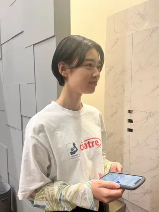 ショート ﾏｽﾀﾞ ｱｲﾘのヘアスタイル