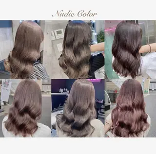 ミディアム カラー ヘアアレンジ 🩰nanaka 🩰のヘアスタイル