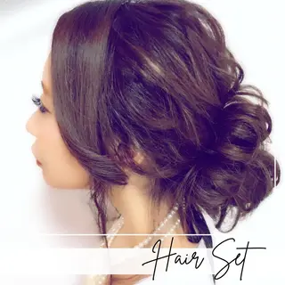 ロング カラー パーマ ヘアアレンジ マツエク・マツパ アイブロウ brille ~eyelash~のマツエク・マツパデザイン