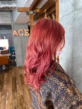セミロング カラー ヘアアレンジ メンズ ❤️カラー得意 🧡松浦睦樹❤️のヘアスタイル