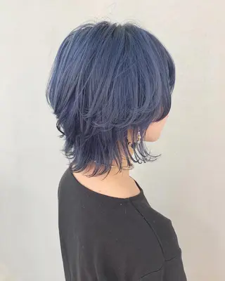 ショート カラー インナーカラー/天神 ブリーチ/吉田のヘアスタイル