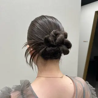 ヘアアレンジ 💎Code.💎 risa🪄のマツエク・マツパデザイン