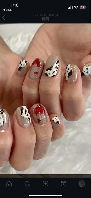 ネイル プライベートサロン featherのネイルデザイン