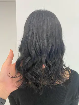 ロング カラー パーマ ヘアアレンジ M&K　上田店所属・M&K 上田店の眉毛・アイブロウイメージ