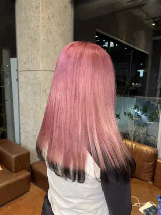 カラー 🎪🩰カワイイ暖色 カラー❣️reinaのヘアスタイル