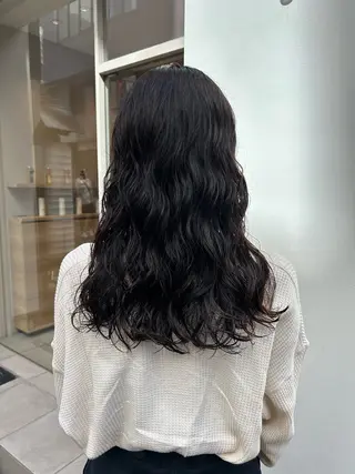 セミロング パーマ minami /パーマのヘアスタイル