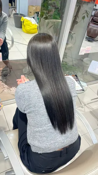 ロング 盛れる韓国ヘア🩰/ 透明感カラー/華のヘアスタイル