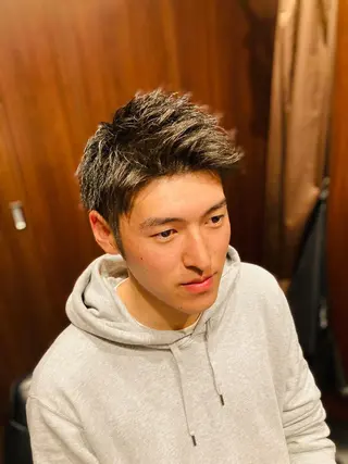 ショート メンズ ブロー東京　神田店所属・TAKUMI/神田/ ビジネス/フェードのヘアスタイル