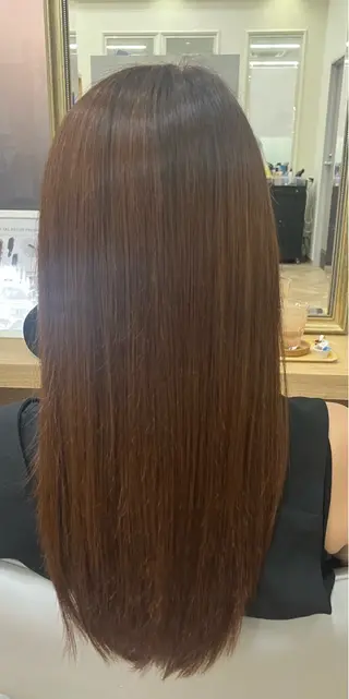 ロング カラー せと みずはのヘアスタイル