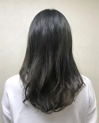 ロング カラー spooopy所属・🕊大垣 めぐみ🕊のヘアスタイル