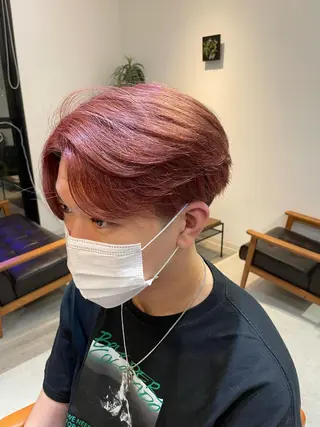 カラー メンズ 野村 俊太のヘアスタイル