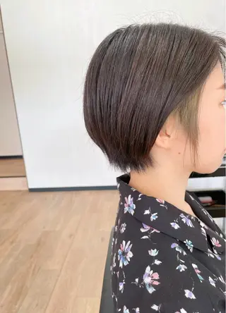 ショート カラー hair gladness WORLD所属・吉田 幸司のヘアスタイル