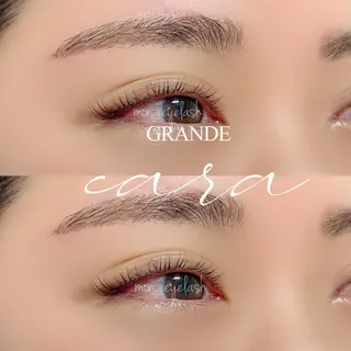 マツエク・マツパ アイブロウ GRANDEcara 栄　Miki🍀のマツエク・マツパデザイン