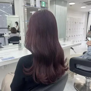 カラー ロング パーマモデル募集💖 まなみのヘアスタイル