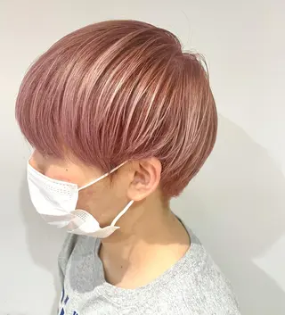 ショート カラー 🌈🌸あおき みちる🌟💗のヘアスタイル