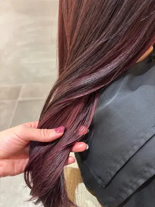 カラー FLIP B AVEDA所属・大川 愛未のヘアスタイル