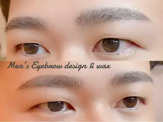 メンズ アイブロウ 美まつ毛❤️美眉毛 🌈✨Mebereのマツエク・マツパデザイン