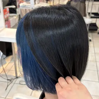 ショート カラー ブリーチ/ヘアセット 【𝙍𝙞𝙣𝙤】のヘアスタイル