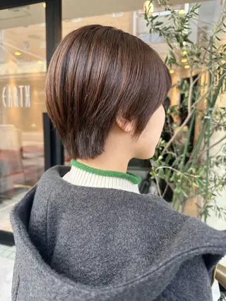 ショート EARTH岐阜所属・EARTH岐阜 林のヘアスタイル