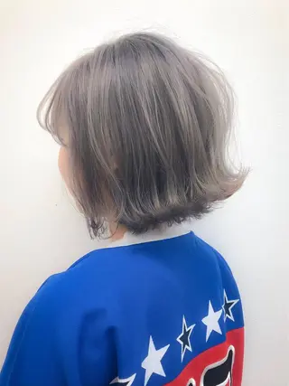 セミロング カラー ヘアアレンジ 💕STANCE 満足仕上げ💕のヘアスタイル