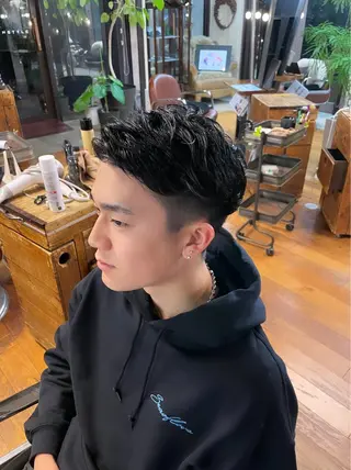 ショート パーマ メンズ ayaka |トレンドヘアのヘアスタイル