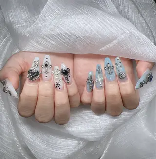 ネイル Lee Nails チップ長さだし専門店のネイルデザイン