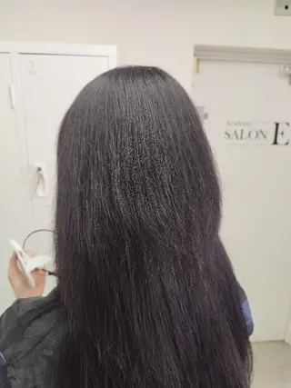 カラー ロング 小川 拓真のヘアスタイル