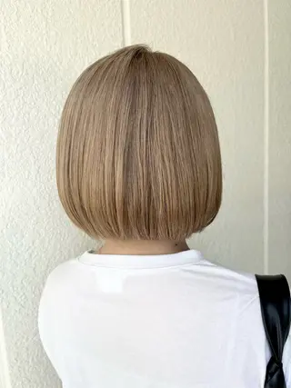 ミディアム 池田 真衣のヘアスタイル