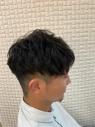 ショート パーマ メンズ ラニティック所属・田辺 東陽のヘアスタイル