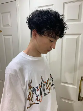 パーマ メンズ スパイキーショート/ メンズヘア/hugeのヘアスタイル