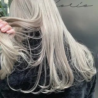 ロング カラー miyu ハイトーン/レイヤーのヘアスタイル