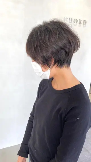 ショート カラー 谷合 貴志のヘアスタイル
