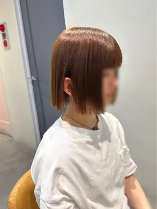 ショート roka  harajuku所属・HANAME カットモデル募集のヘアスタイル