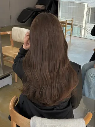 ロング mihiro 美優のヘアスタイル